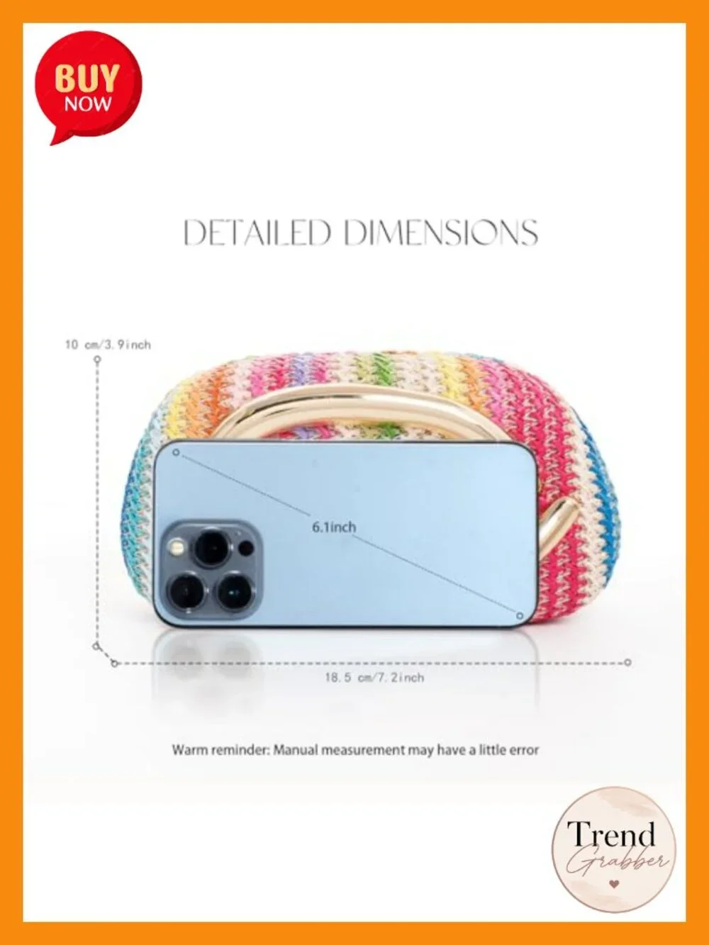 Woven Raffia Clutch Crossbody with Removable Chain Strap